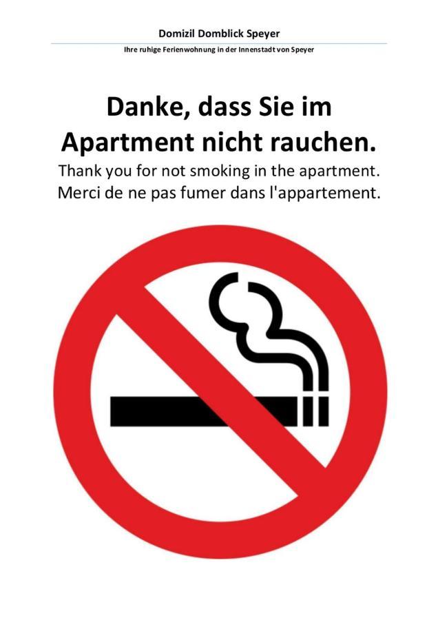 Domizil Domblick Speyer City, Garage, 50M2 מראה חיצוני תמונה