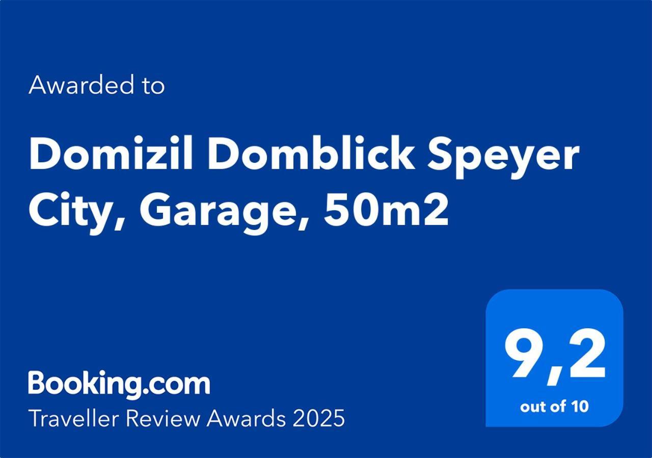 Domizil Domblick Speyer City, Garage, 50M2 מראה חיצוני תמונה
